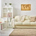 Inspiracja wnętrzarska: kremowo-biały salon z bajki