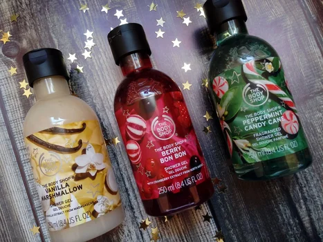 Żele świąteczne The Body Shop
