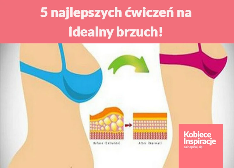 5 najlepszych ćwiczeń na idealny brzuch!