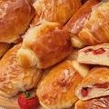 Bułeczki z truskawkami i mascarpone