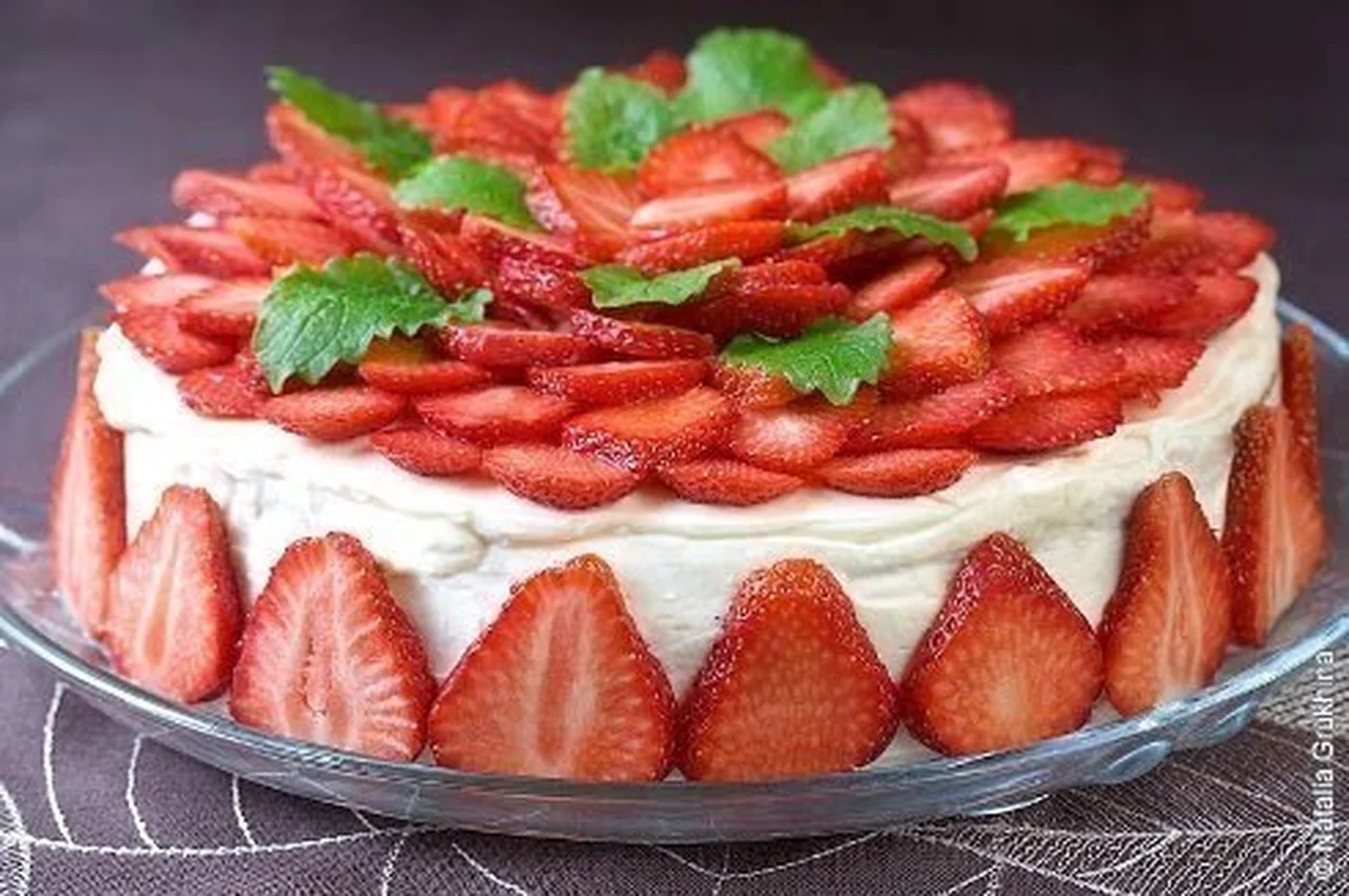 Ciasto z truskawkami