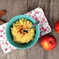 Dietetyczna kasza jaglana z jabłkiem i cynamonem 240kcal
