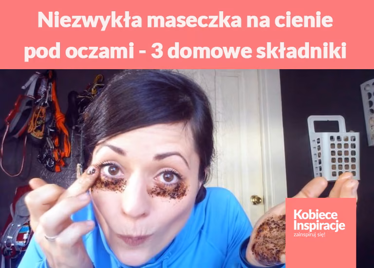 Niezwykła maseczka na cienie pod oczami - 3 domowe składniki
