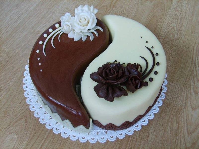 Piękny tort