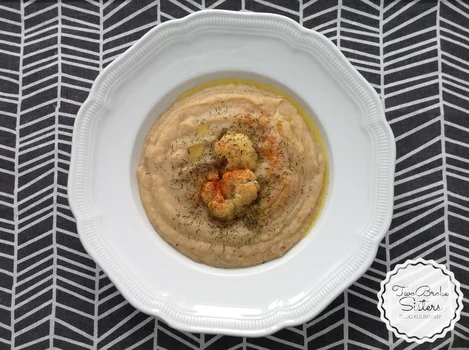 Zupa krem z pieczonego kalafiora i czosnku