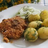 Udźce kurczaka marynowane w maślance w chrupiącej panierce