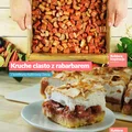 Kruche ciasto z rabarbarem i bezą