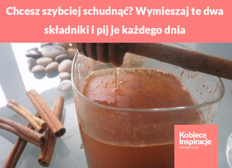 Chcesz szybciej schudnąć? Wymieszaj te dwa składniki i pij je każdego dnia