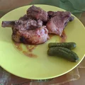 Flambirowane żeberka w miodzie