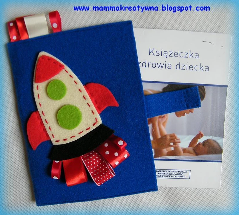 Okładka na książeczkę zdrowia dziecka (i nie tylko)