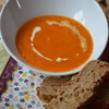 Zupa krem z pomidorów i papryki