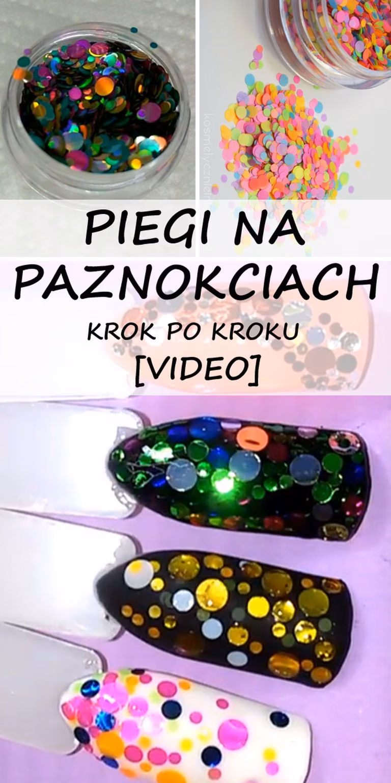 Piegi na Paznokciach Krok po Kroku – Zobaczcie jak Łatwo Można Wykonać Piękny Manicure za Pomocą Pie