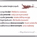 zadania świąteczne