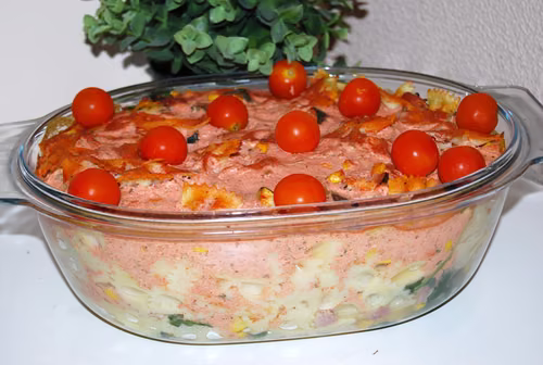Zapiekanka makaronowa bez sera