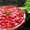 Tarta budyniowa z truskawkami