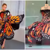 Suknia motyl