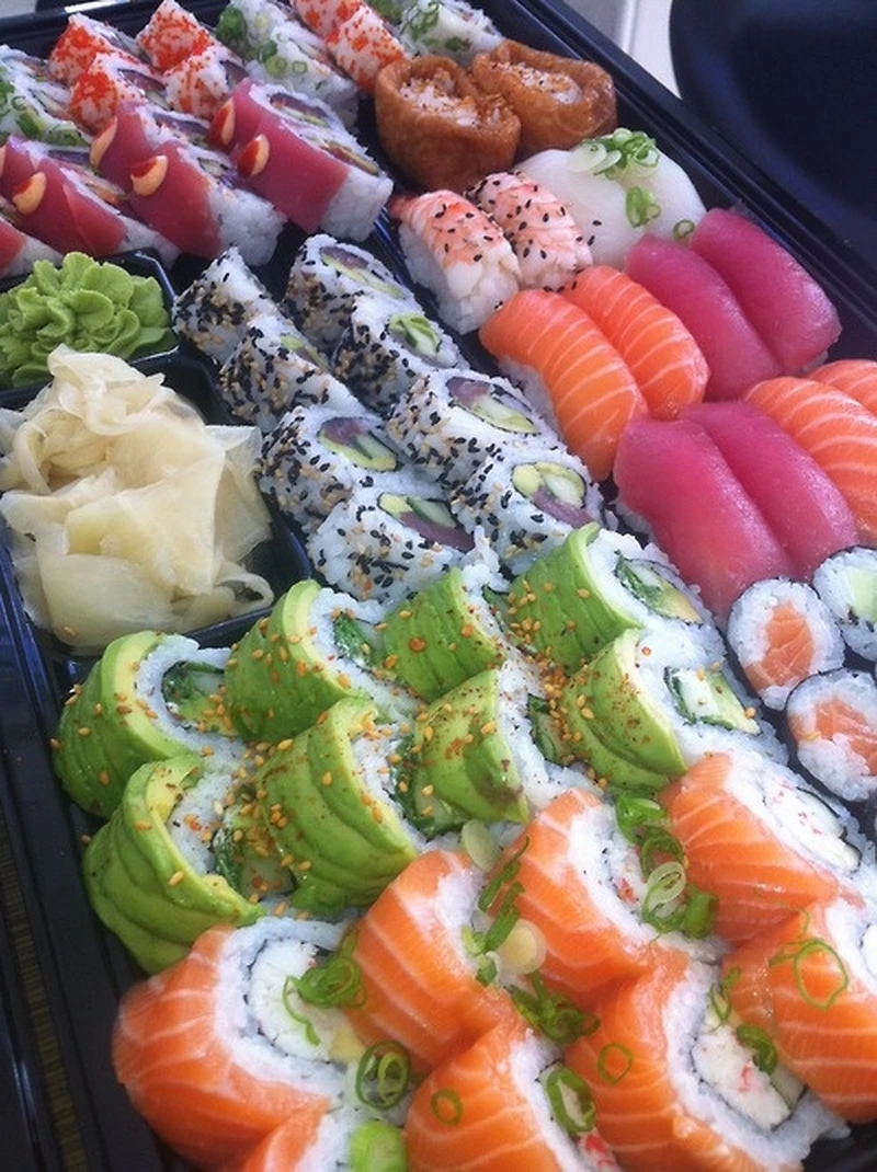 Uwielbiam sushi...
