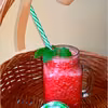 Truskawkowo nektarynkowe smoothie na wodzie kokosowej