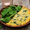 Omlet ze szpinakiem