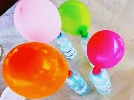 Jak napompować balon butelką – DIY
