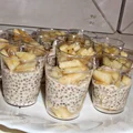 Pudding z chia - kokosowy z gruszką