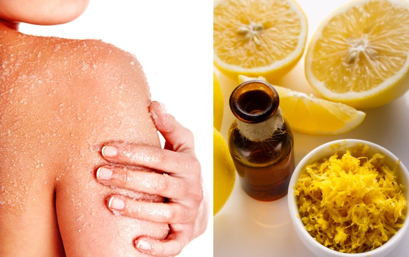 Orzeźwiający peeling do ciała z cytryną! Zrób go sama w domu!