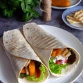 Tortilla z paluszkami rybnymi