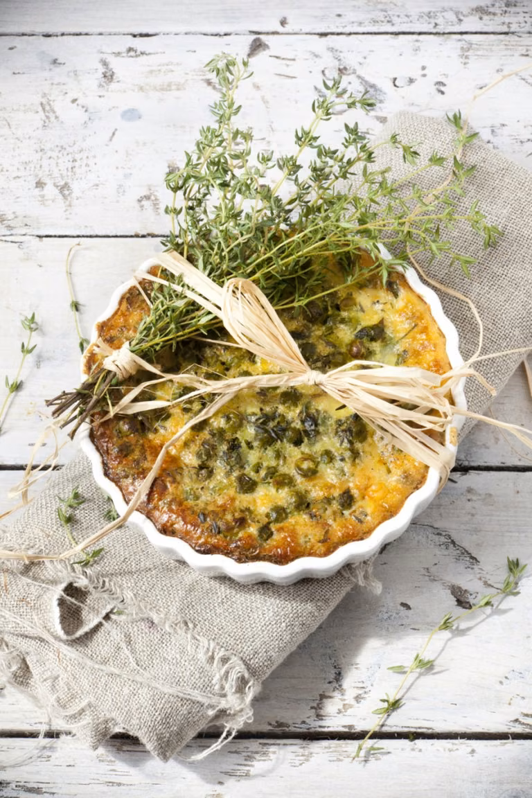 FRITTATA Z KAPARAMI