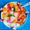 Smothie Ananas+mango+płatki ryżowe