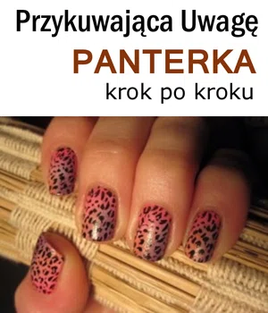 Przykuwająca uwagę panterka na kolorowo