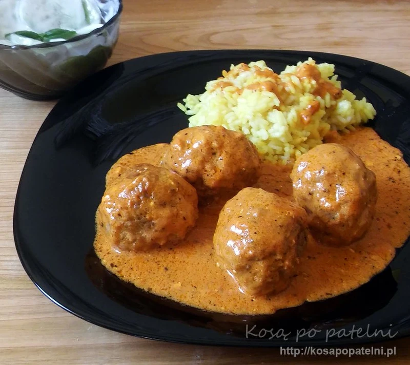 Pulpety w sosie pomidorowym z mascarpone