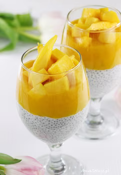 Pudding chia z mango