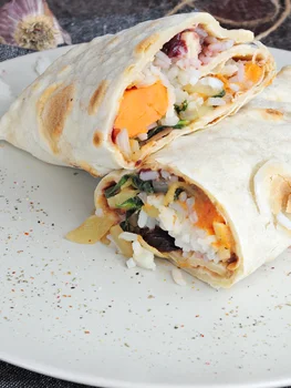 Burrito wrap na wiosnę