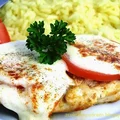 Filet z kurczaka zapiekany z mozzarellą