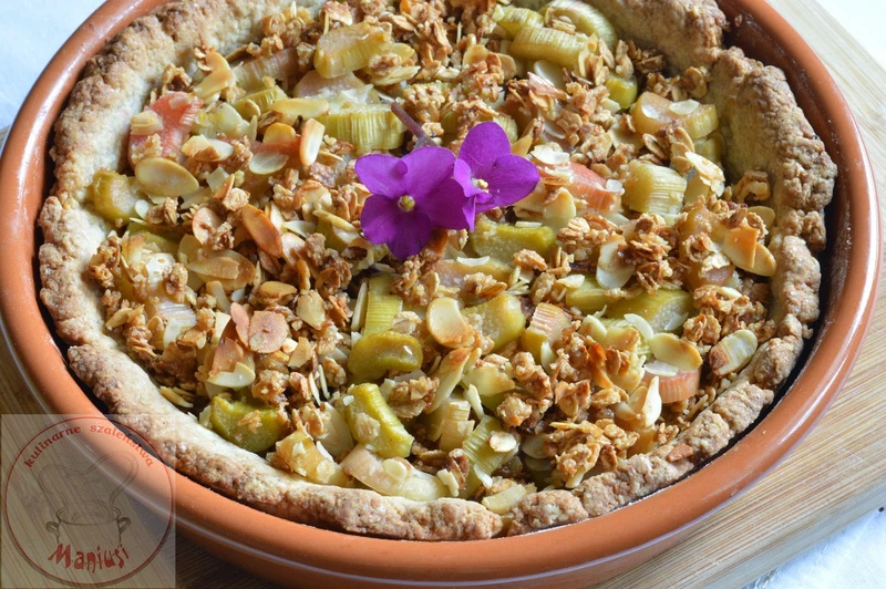 Tarta z rabarbarem