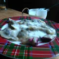 pierogi  z jagodami
