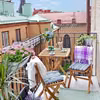 Mały ale za to ciekawy balkon