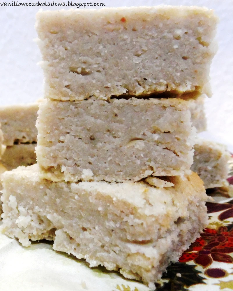 Bezglutenowe białe (Vege) Brownie