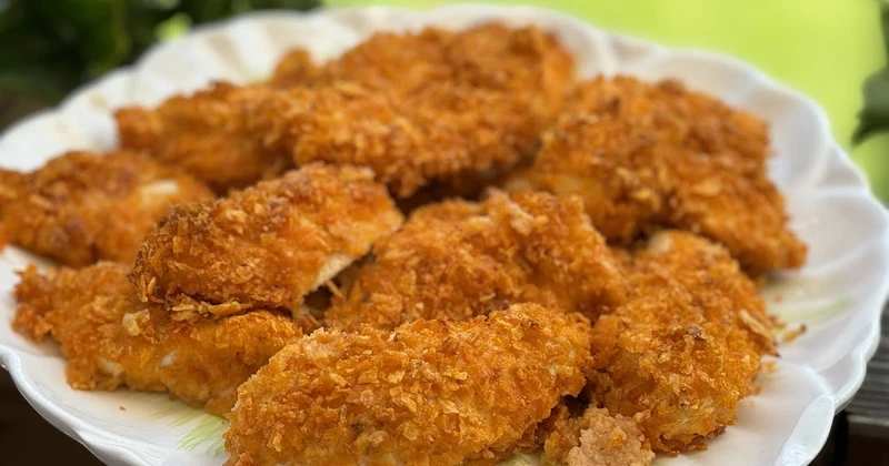 Fileciki w chipsach paprykowych