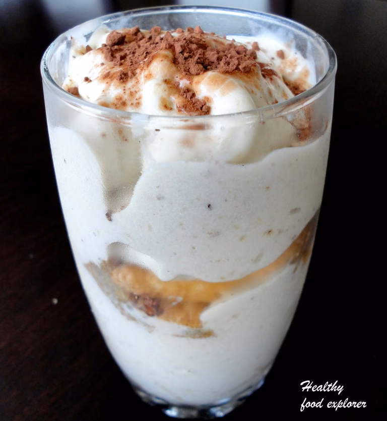 Deser bananowy na zimno a'la tiramisu