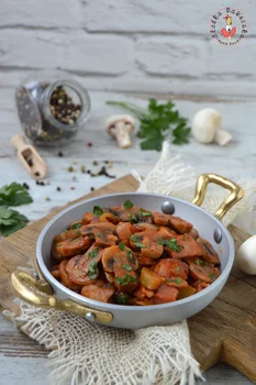 Bigos z pieczarek