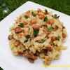 Risotto z kurkami i boczkiem