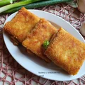 Krokiety z pieczarkami i serem żółtym