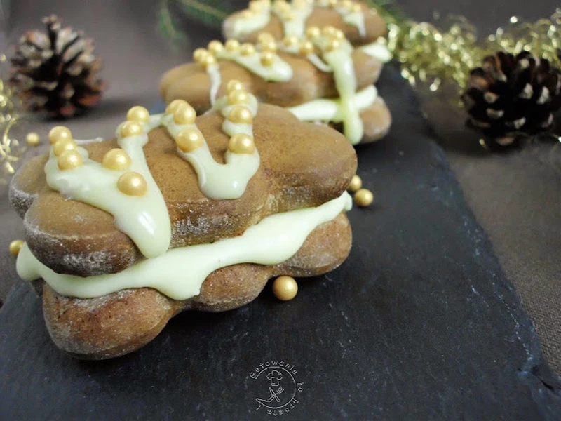 Piernikowe Mleczne Kanapki