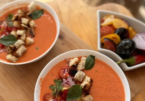 Gazpacho -chłodnik pomidorowy