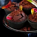 MUFFINY CZEKOLADOWE NA HALLOWEEN