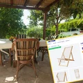 Balkon i taras jak z Instagrama za 129 zł! Bambusowy leżak z Action to najgorętszy hit tego sezonu!