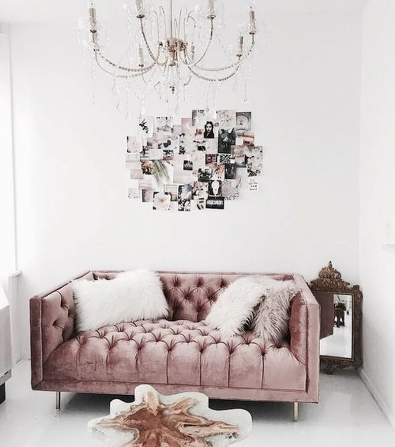 Pikowana sofa