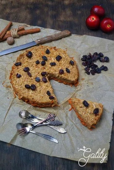 Wegańska szarlotka bez glutenu