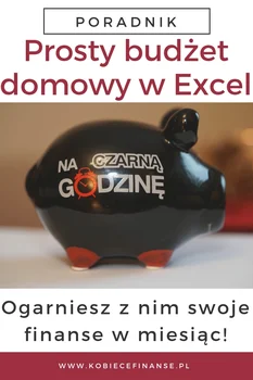 Stwórz prosty budżet domowy, z którym ogarniesz finanse osobiste w miesiąc!